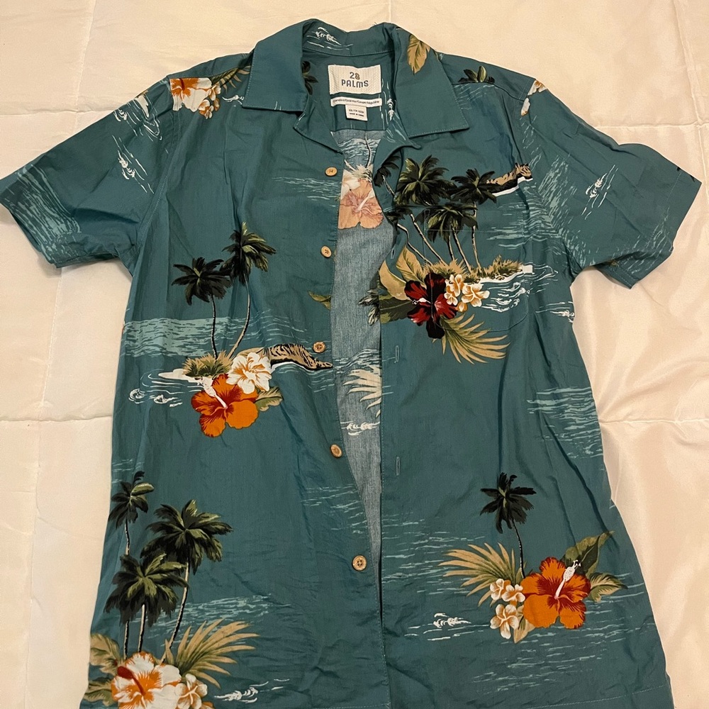 Flower Hawaiian Shirt